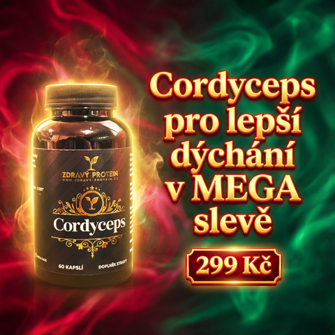 MEGASLEVA: Himalájský Cordyceps pro zdravé plíce a proti astma