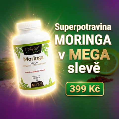 MEGASLEVA: Moringa Oleifera proti únavě a na imunitu