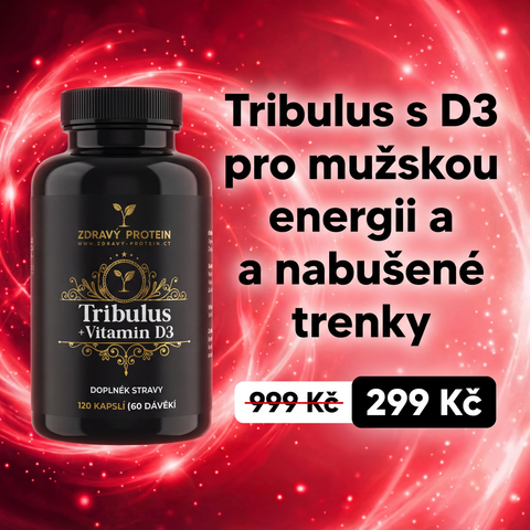 MEGASLEVA: Tribullus s vitamínem D3 pro mužskou energii