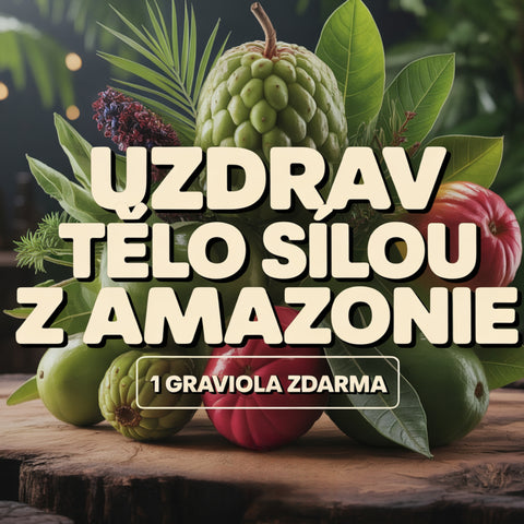 1+1 ZADARMO Graviola Anona pre silnú imunitu a prečistenie od toxínov