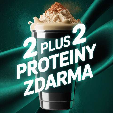 2+2 ZDARMA: Prémiový Whey protein v limitovaných příchutích
