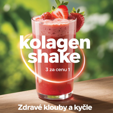 3 za cenu 1: Kolagen shaky pro zdravé klouby a kyčle