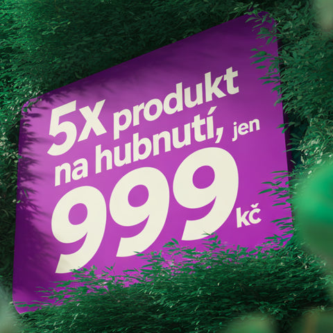 Supervýhodný balíček na hubnutí – 5 produktů za 999 Kč