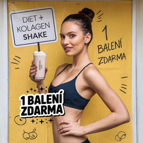 1+1 ZADARMO: Diet shake na chudnutie