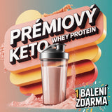 1+1 ZDARMA: Prémiový KETO Whey protein
