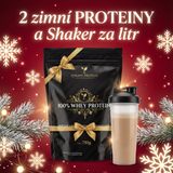 2 dárky ZDARMA: 2 Luxusní zimní proteiny a shaker
