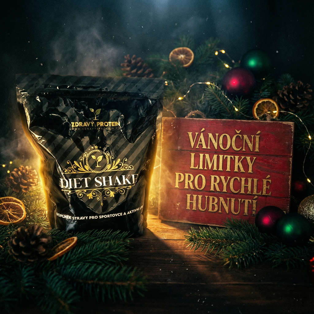 1+1 ZDARMA: Diet shake na hubnutí ve vánočních limitkách