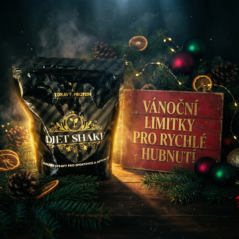 1+1 ZDARMA: Diet shake na hubnutí ve vánočních limitkách