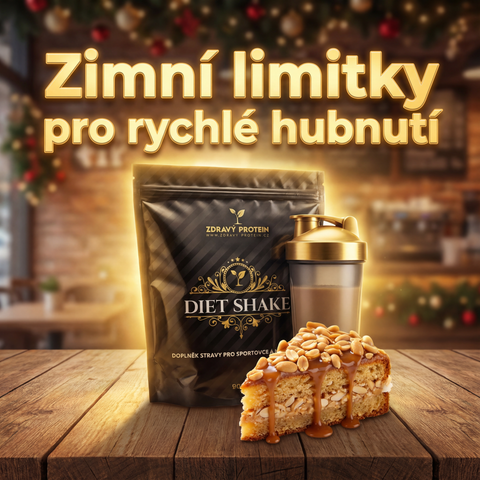 1+1 ZDARMA: Diet shake na hubnutí v zimních limitkách
