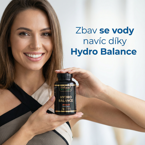 1+1 ZDARMA: Zbav se přebytečné vody na těle díky Hydro balance