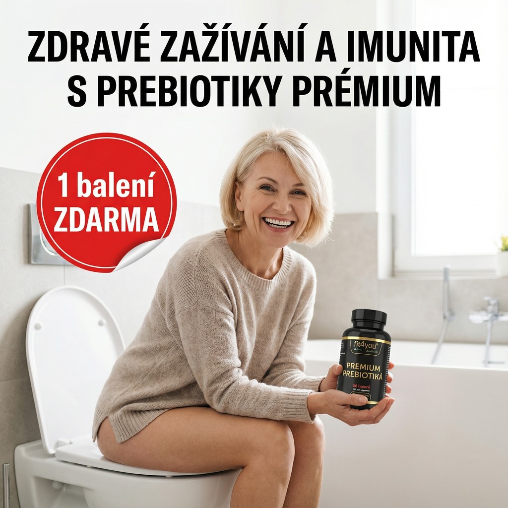 1+1 ZDARMA: Zdravé zažívání a imunita s PREBIOTIKY PRÉMIUM