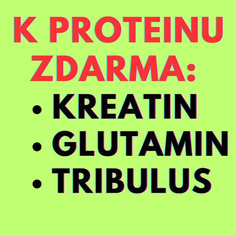 3 dárky pro muže ZDARMA k prémiovému proteinu