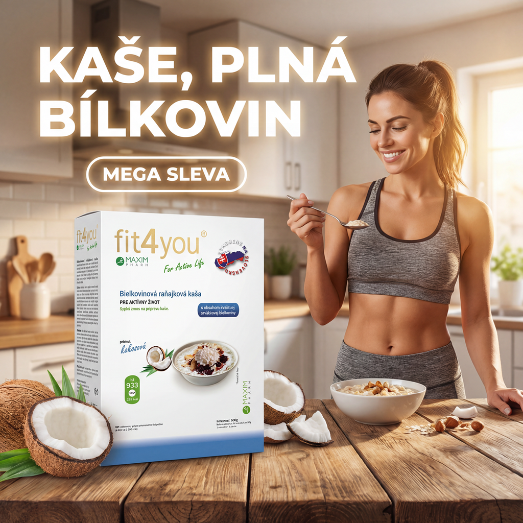 Snídaně plná bílkovin v přenosných sáčcích